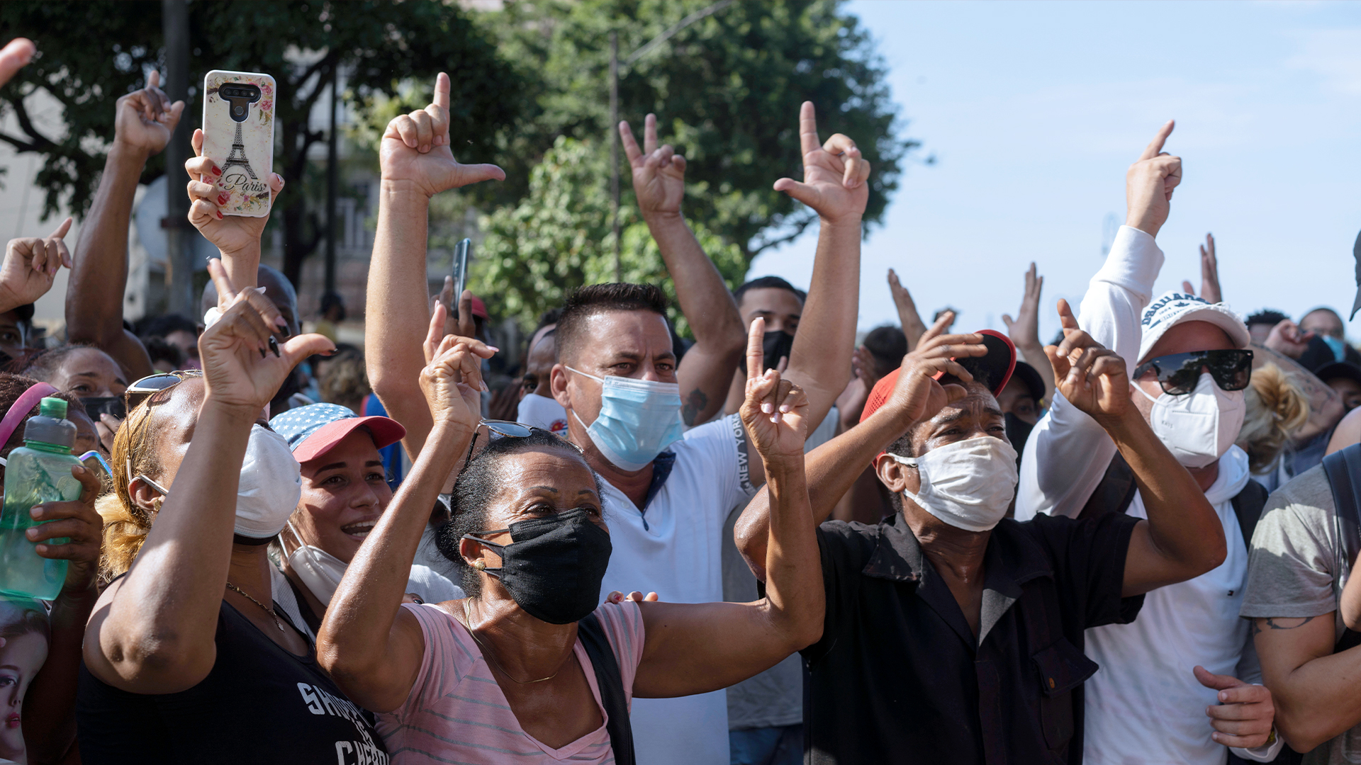 Thousands Protest Cuba's Communist Regime, Largest Anti-Government ...