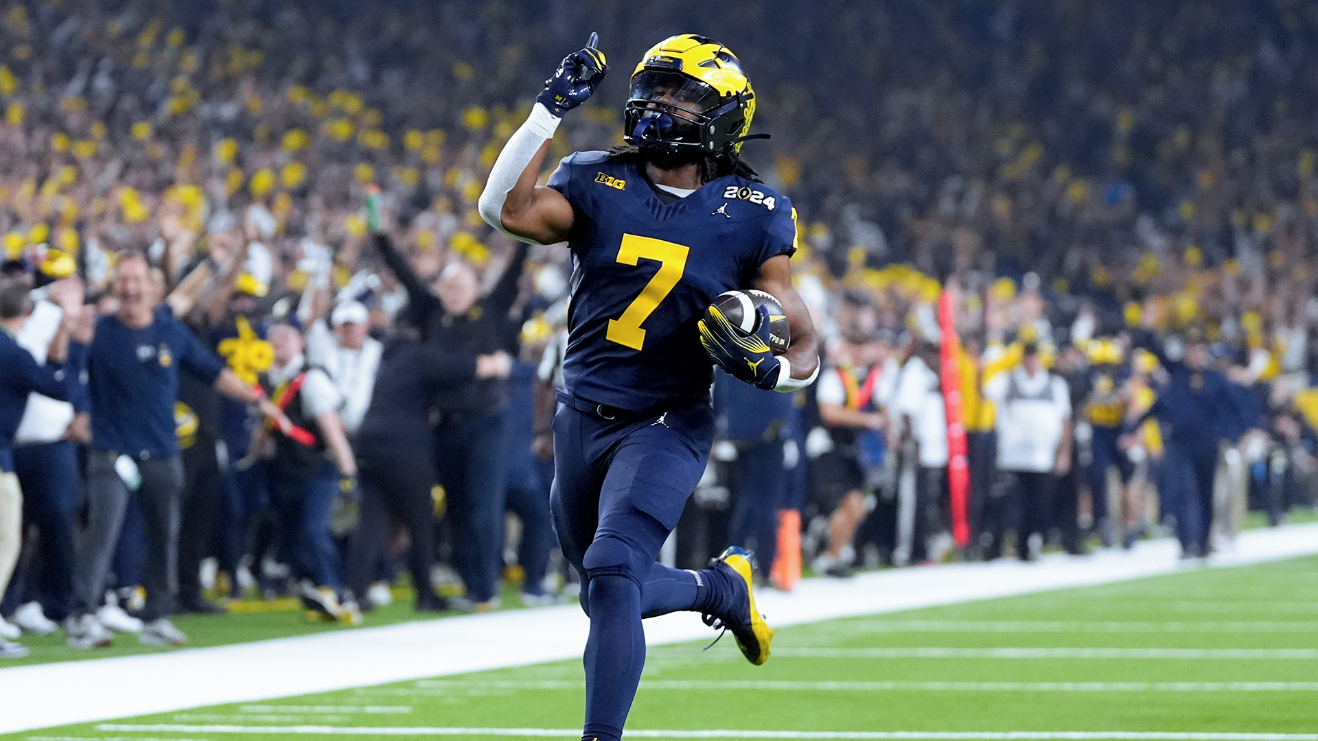 Michigan RB Donovan Edwards On Winning College Championship God   Donovanedwards Hdv 