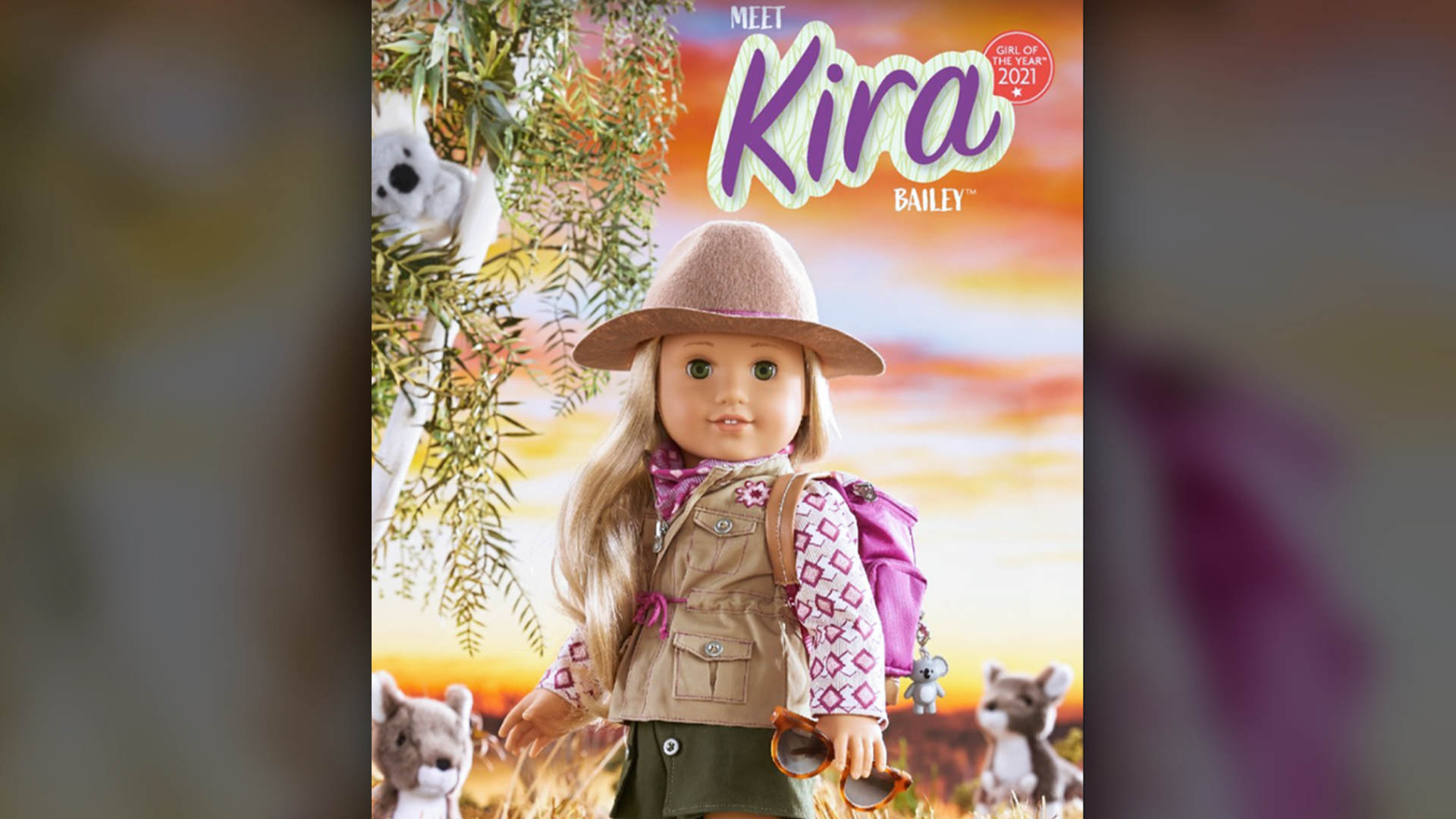 American Doll Girl of The Year 2021 Kira Bailey : : Toys