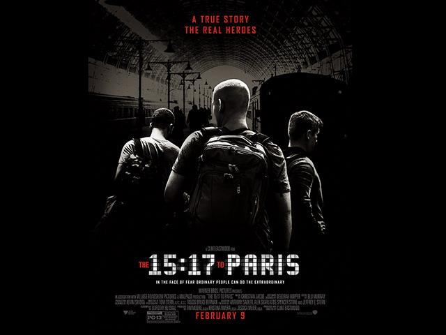 The 15:17 to Paris movie poster