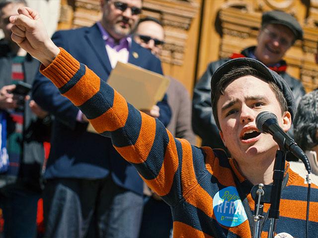 Boy Protesting RFRA Boy Protesting RFRA
