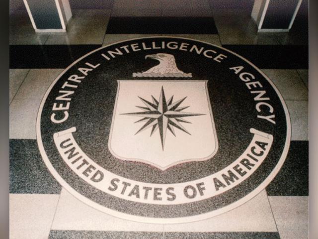 The logo of the Central Intelligence Agency in the lobby of the George Bush Center for Intelligence, CIA headquarters building, Langley, Va. (Image credit: Wikimedia Commons) 