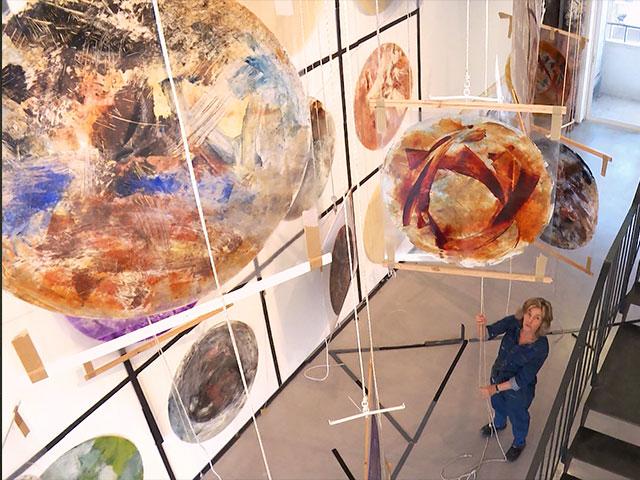 The Twelve Tribes by Jerusalem artist Beverly Barkat, Photo, CBN News