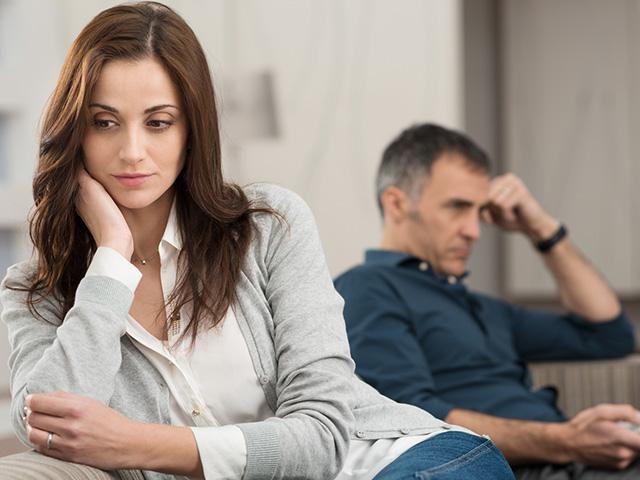 Conflicted couple dealing with Adult ADHD