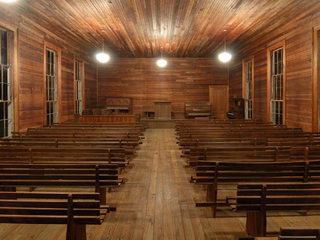 empty pulpit, church