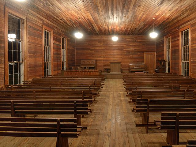 empty pulpit, church