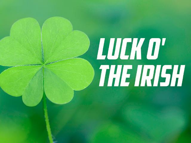 four-leaf clover luck of the irish