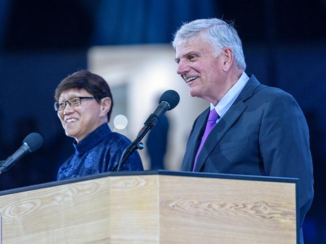 Franklin Graham Mongolia via Billy Graham Evangelistic Association