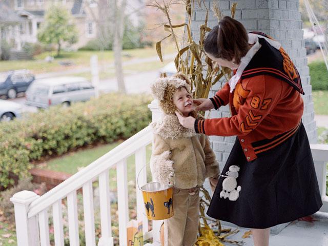 Getting ready for trick or treat