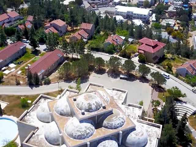 Homes in Judea and Samaria area of Israel.