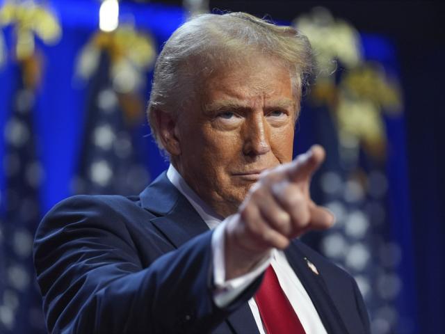 President-elect Donald Trump, Nov. 6, 2024, in West Palm Beach, FL. (AP Photo/Evan Vucci)