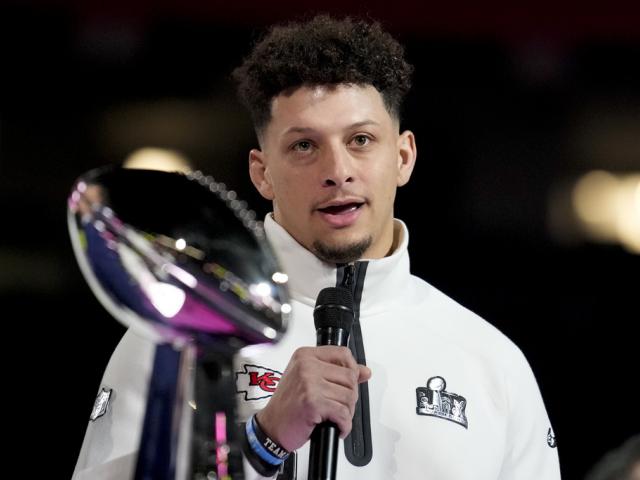 Kansas City Chiefs quarterback Patrick Mahomes participates in Super Bowl 59 Opening Night, Feb. 3, 2025, in New Orleans. (AP Photo/Brynn Anderson)