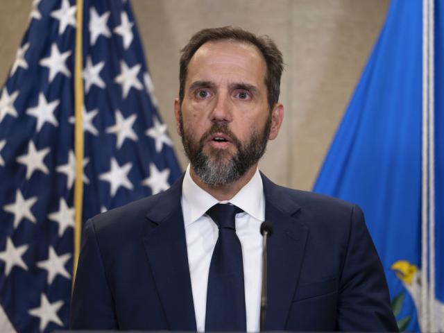 Special counsel Jack Smith speaks to the media about an indictment of former President Donald Trump, Aug. 1, 2023, at an office of the Department of Justice in Washington. (AP Photo/J. Scott Applewhite, File)