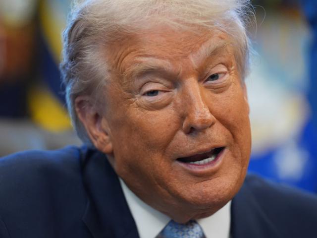  President Donald Trump speaks during a meeting in the Oval Office of the White House, Monday, Nov. 17, 2025, in Washington. (AP Photo/Evan Vucci)