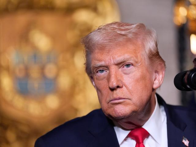 President Donald Trump speaks at his Mar-a-Lago club, Monday, Dec. 22, 2025, in Palm Beach, Fla. (AP Photo/Alex Brandon)