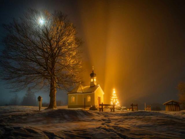 Church in the Snow