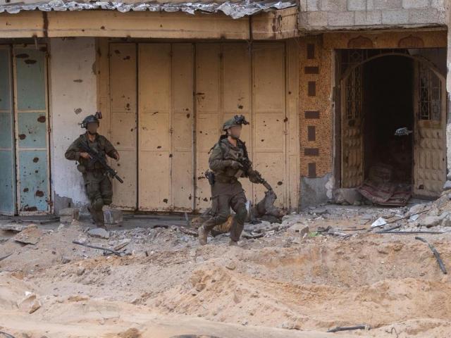 Over the past 24 hours, troops of the Commando Brigade launched an extensive ground operation in Gaza City as part of Operation “Gideon’s Chariots II.” Oct. 1, 2025. Photo Credit: IDF Spokesperson.