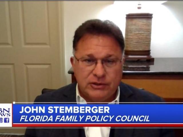 John Stemberger, president of the Florida Family Policy Council. (Screenshot: CBN News)