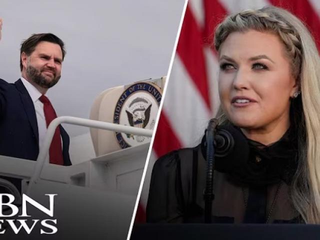 JD Vance and Erika Kirk