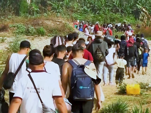 Hundreds of thousands of migrants are flooding through the Darien Gap