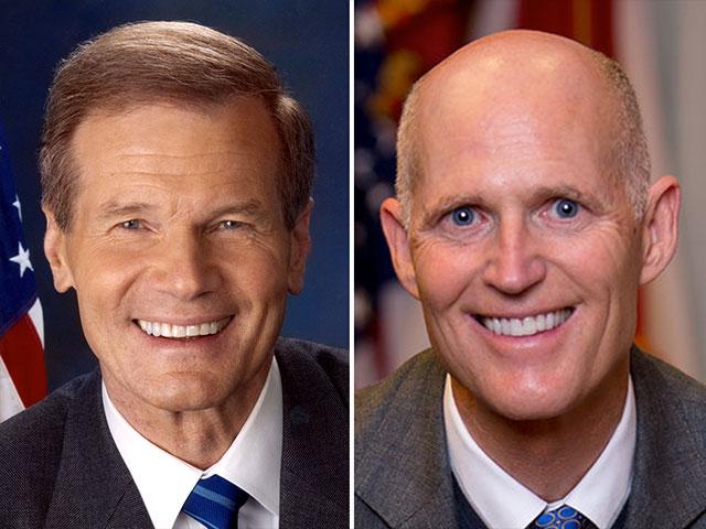 Florida Senate race, Gov. Rick Scott (R), Sen. Bill Nelson (D)