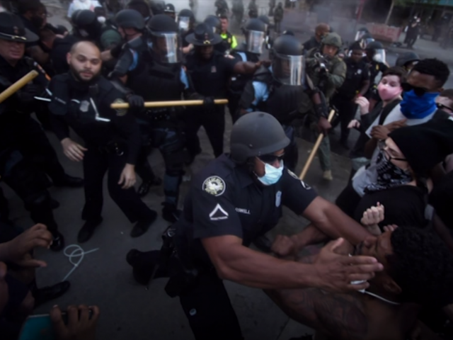 Protests over the death of George Floyd in Minneapolis police custody spread around the United States. Image Credit: AP