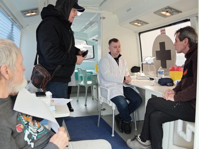 Mission Eurasia provides mobile medical relief in Ukraine