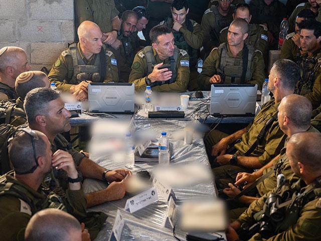 Chief of the General Staff, LTG Herzi Halevi, visited the brigade-level exercise of the 55th Reserve Brigade along the northern border. Photo Credit: Israel Defense Forces. 
