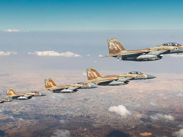 IAF fighter jets en route to carry out strikes in Tehran. Released by the IDF on June 26, 2025. Photo credit: IDF Spokesperson.