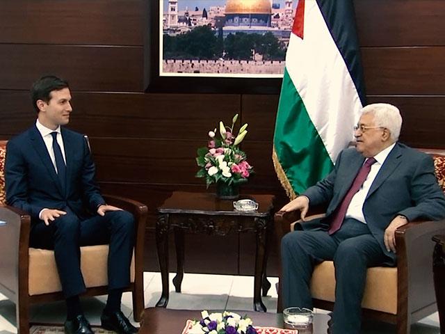 Senior Advisor Jared Kushner Meets with P.A. President Mahmoud Abbas, Photo, AP