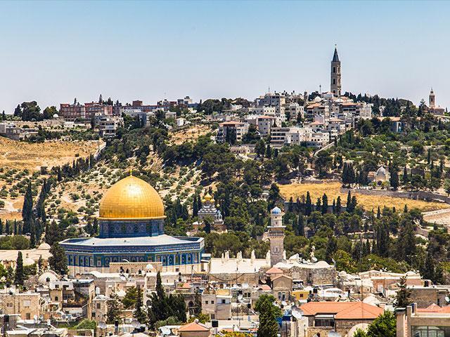 Monte del Templo en Jerusalén.