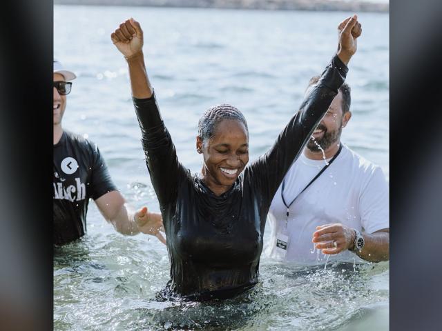 Photo Courtesy: Ocean Church Baptism via Instagram