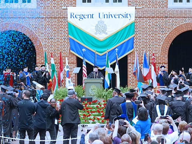 The Regent University graduating class of 2024 