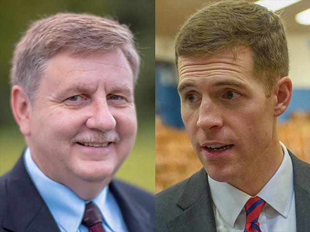 Republican Rick Saccone, left, has conceded to Democrat Conor Lamb in a special congressional election in southwestern Pennsylvania. 