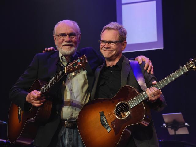 Steven Curtis Chapman and dad Herb