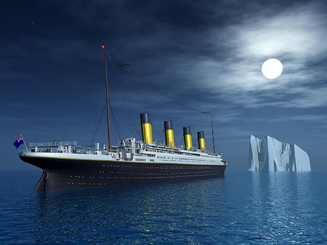 Titanic graphic image