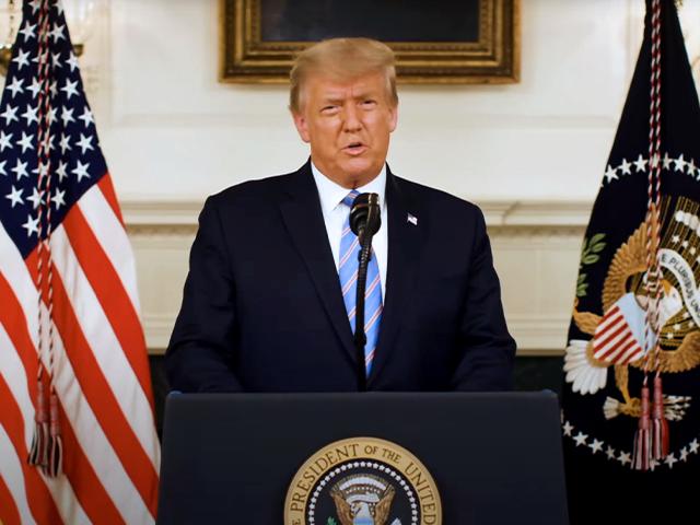 President Trump addresses the nation after Capitol Hill riot.