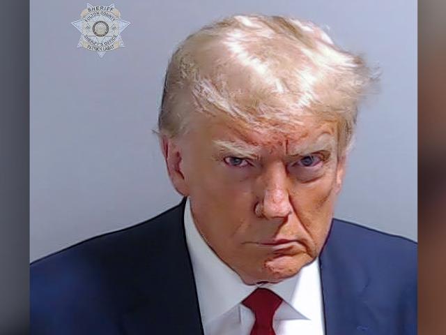Booking photo from Fulton County Sheriff&#039;s Office, shows former President Donald Trump on Thursday, Aug. 24, 2023, after he surrendered and was booked at the Fulton County Jail in Atlanta. (Fulton County Sheriff&#039;s Office via AP)