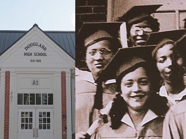 Douglass High School was a segregated black school in Leesburg, VA