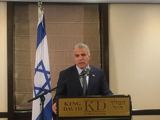 MK Yair Lapid, CBN News image, Julie Stahl