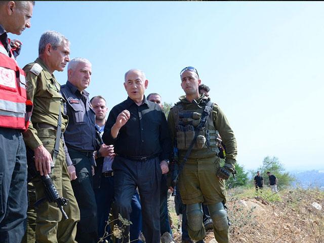 Israel Prime Minister Benjamin Netanyahu, meeting with troops in northern Israel, is scheduled to address a joint session of Congress in Washington on July 24th, 2024.
