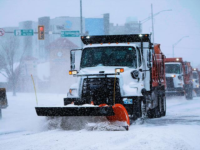 Snow and ice have blanketed large swaths of the U.S., prompting canceled flights, making driving perilous and reaching into areas as far south as Texas’ Gulf Coast. (AP Photo/Sue Ogrocki)