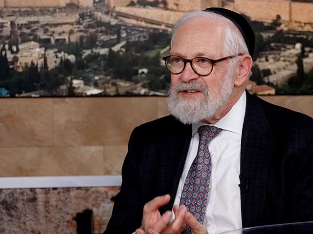 Rabbi Yitzchok Adlerstein from the Simon Wiesenthal Center, Photo Credit: CBN News.