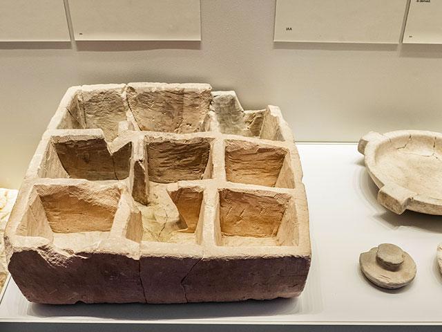 The box is on display at the Israel Museum archaeology gallery. Photo Credit: Zohar Shemesh, Israel Museum, Jerusalem.