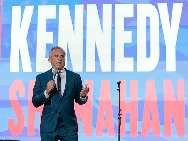 Independent presidential candidate Robert F. Kennedy Jr. speaks during the Libertarian National Convention at the Washington Hilton in Washington, Friday, May 24, 2024. (AP Photo/Jose Luis Magana)