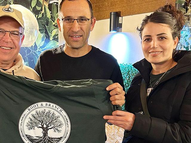 Orthodox Jew Jonathan Feldstein and Iranian Christian Marziyeh Amirizadeh partner in Root and Branch, a project bringing Jews and Christians together in Israel.