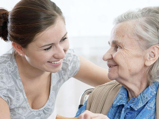 Senior Woman Care