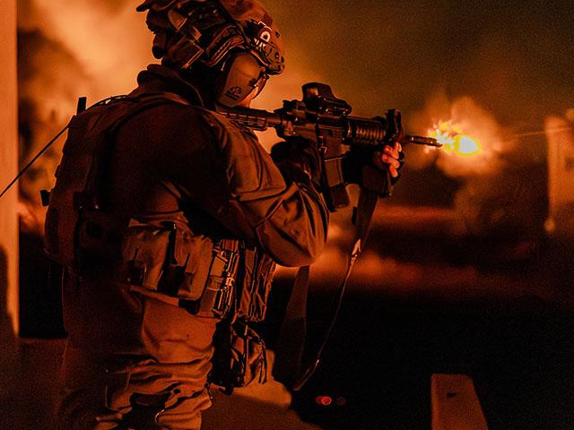 IDF troops in action in southern Lebanon.