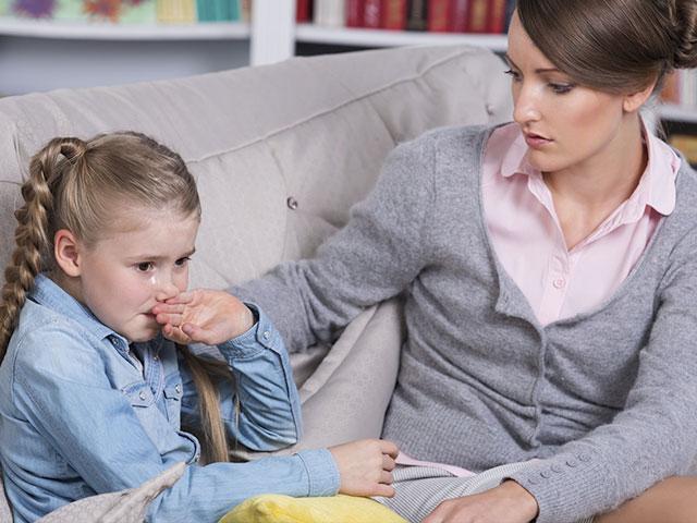 Stepmom with young girl