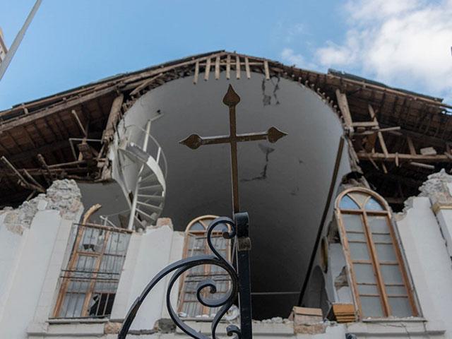 Damaged church in the historic city of Antioch, Turkey. Photo Credit: CBN News.